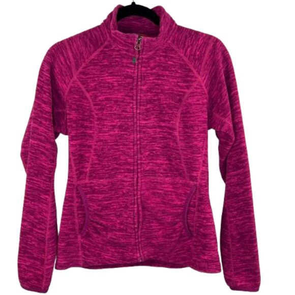 The North Face Women's Pink Polartec Full Zip Fleece Jacket Size S - Picture 1 of 5